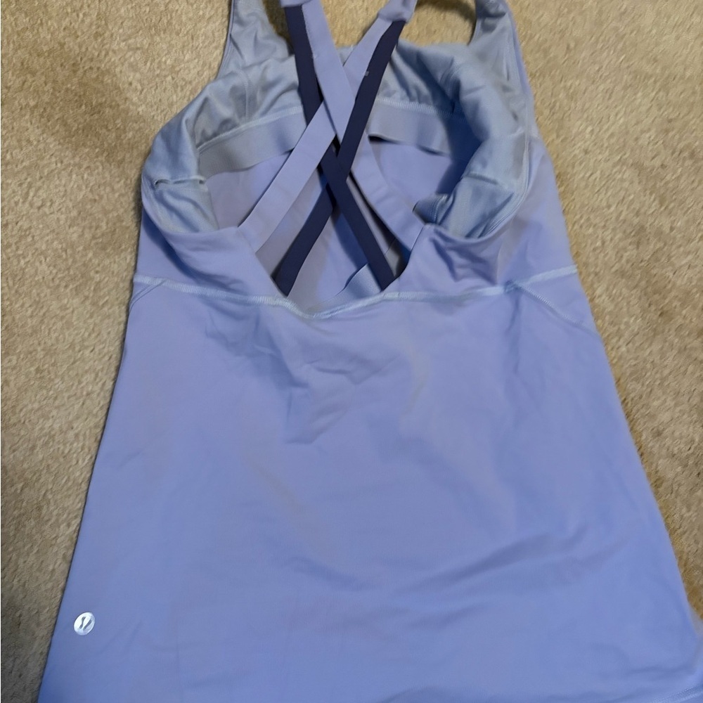 lululemon athletica Light Blue Tank Top - Picture 3 of 4